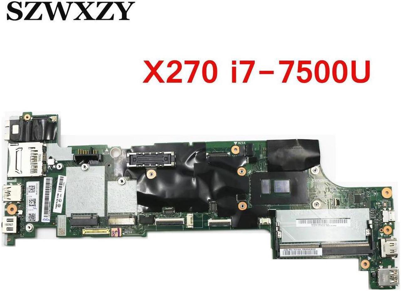 For X270 Laptop Motherboard i7-7500U CPU DX270 NM-B061 01YR991 01HY504 01LW711