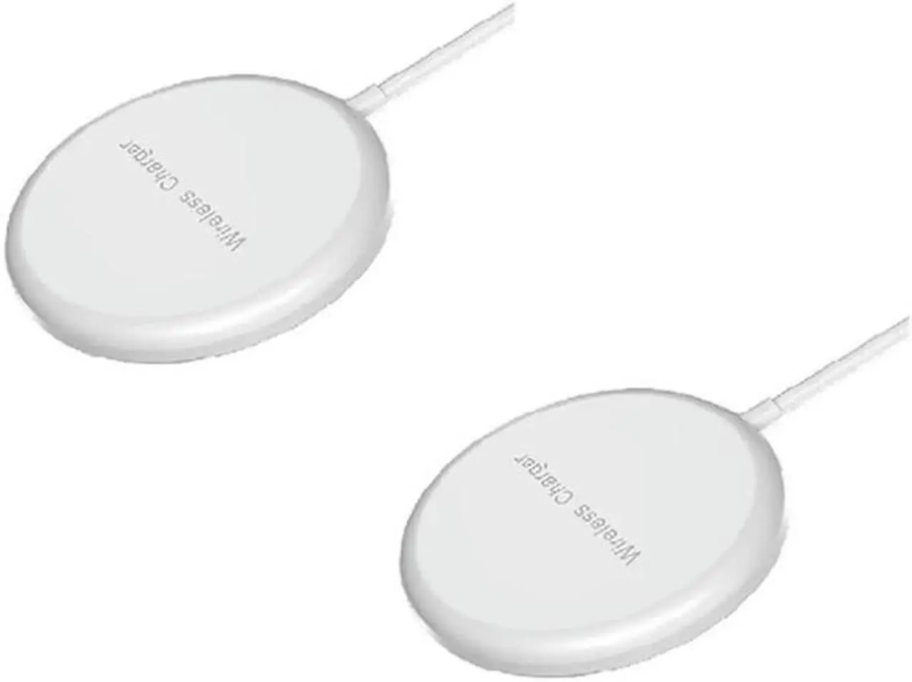 Main image of 2 Pack Magnetic Wireless Charger for : MagSafe Charger Fast Charging Pad for 14 13 12 Pro Airpods 2 3 Pro