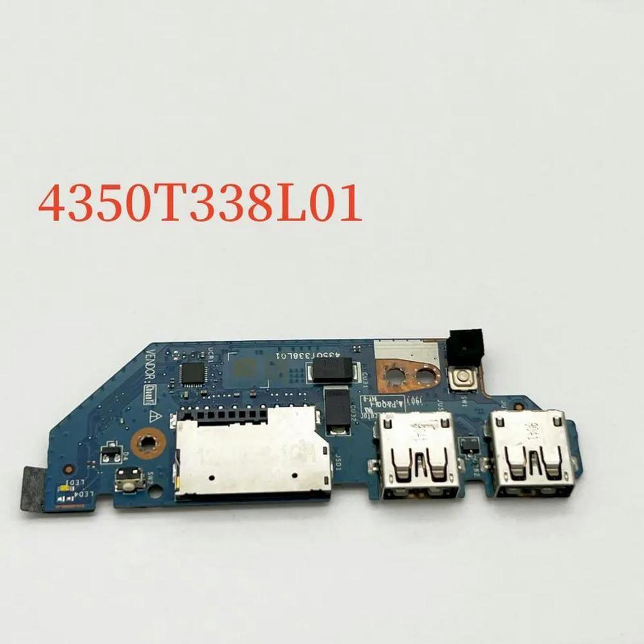 4350T338L01 For S340-15IWL S340-15IIL Laptop Botton Switch USB IO Board 100% Tested Fully Work