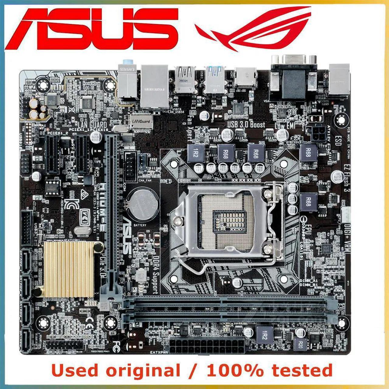 For H61M-D Computer Motherboard LGA 1155 DDR3 16G For H61 P8H61 Desktop Mainboard SATA II PCI-E 2.0 X16