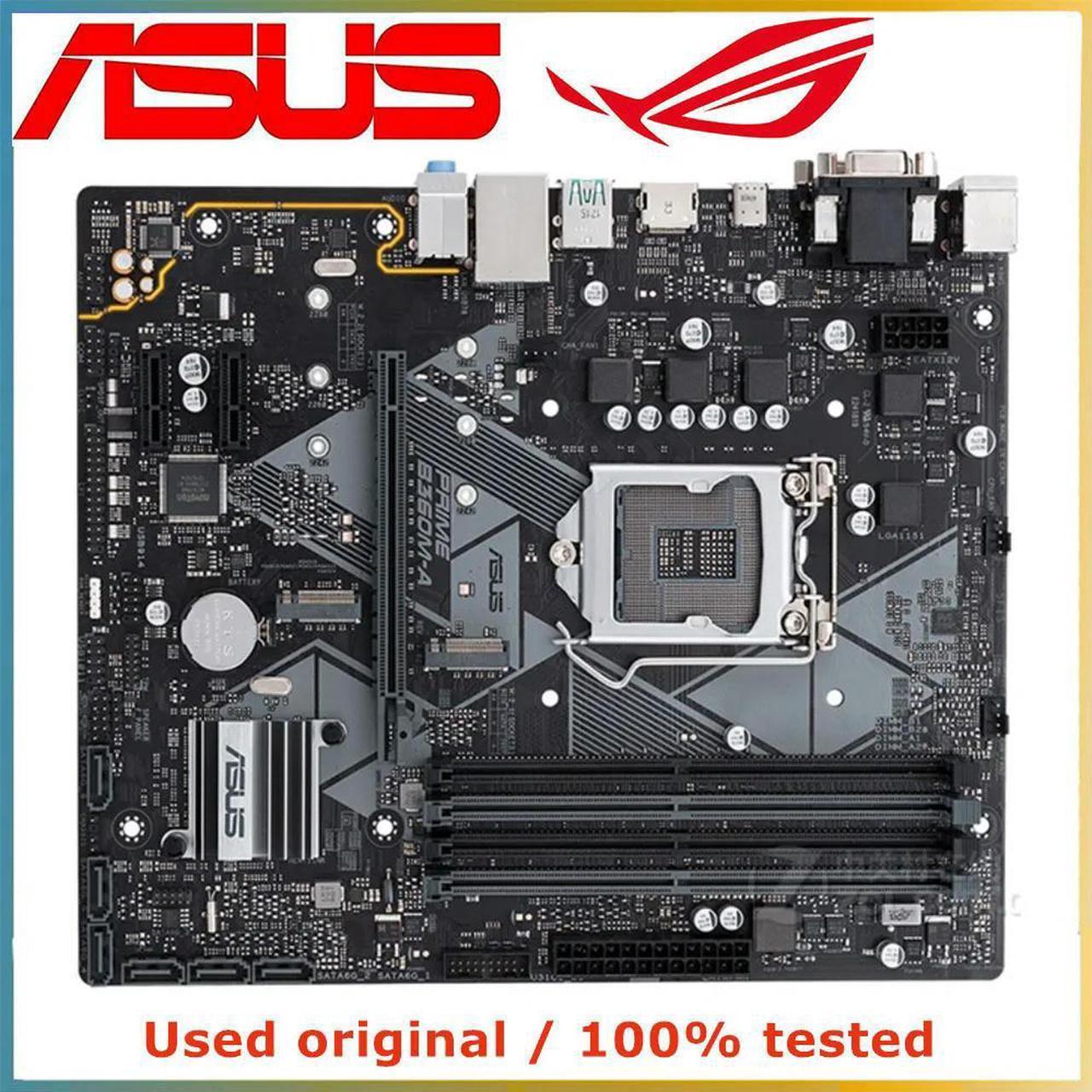 For PRIME B360M-A Computer Motherboard LGA 1151 DDR4 64G For B360 Desktop Mainboard SATA III PCI-E 3.0 X16