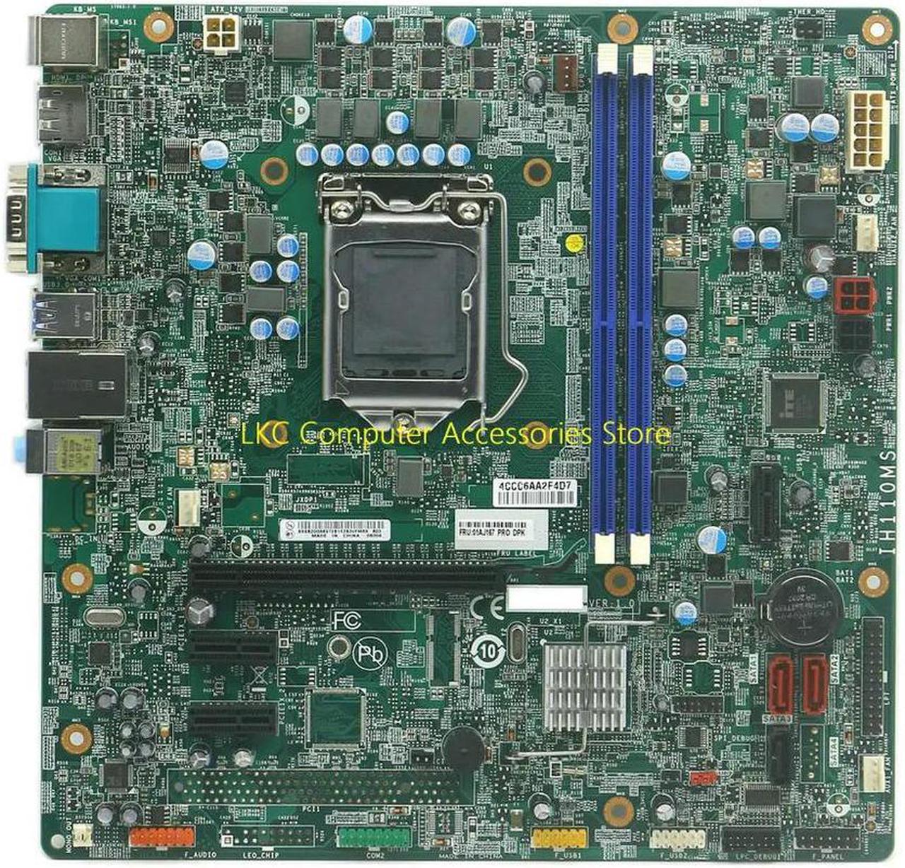 For ThinkCentre E74S M4600 M4900C M4650 M4200f Motherboard 01AJ167 IH110MS Mainboard LGA1151 H110 DDR4 100% Tested