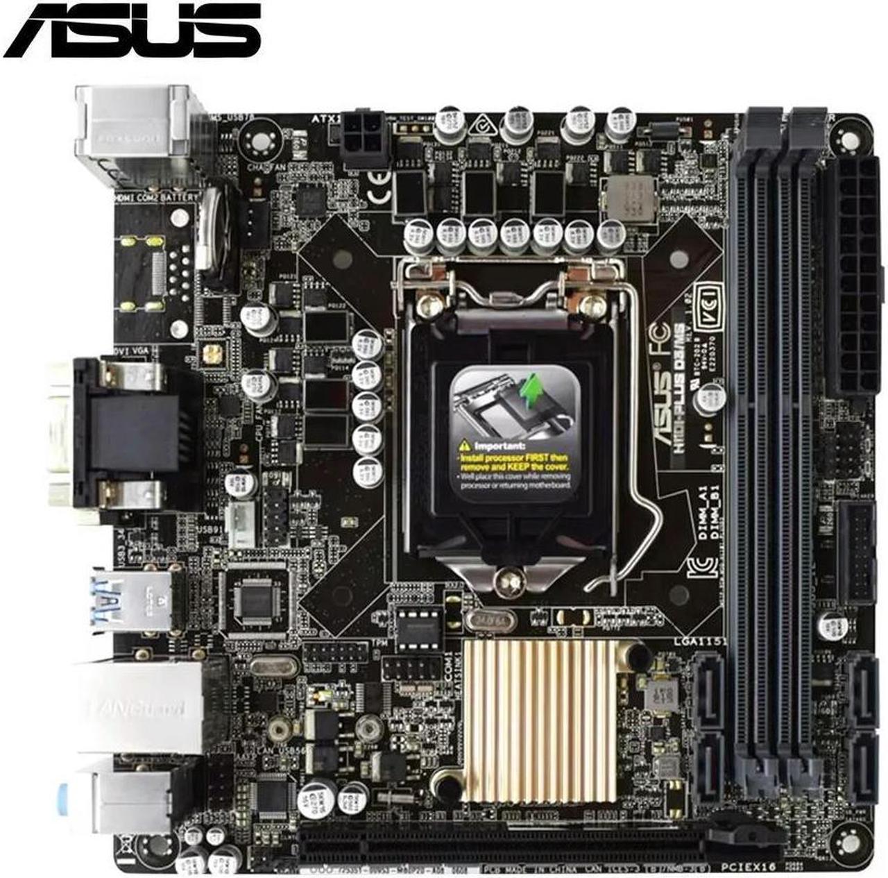 Socket 1151 Motherboard H110I-PLUS D3/MS Supports Core i7 6700 6700K Mini ITX Form Factor 2x DIMMs Max. 32GB DDR4