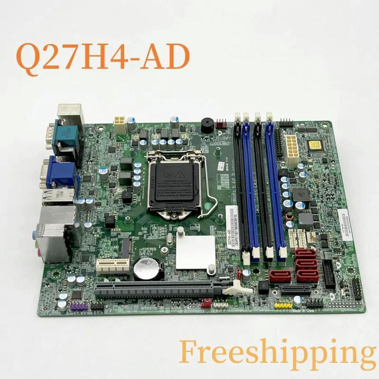 Q27H4-AD For DBVPX11001 X6650G Motherboard LGA1151 DDR4 Mainboard 100% Tested Fully Work