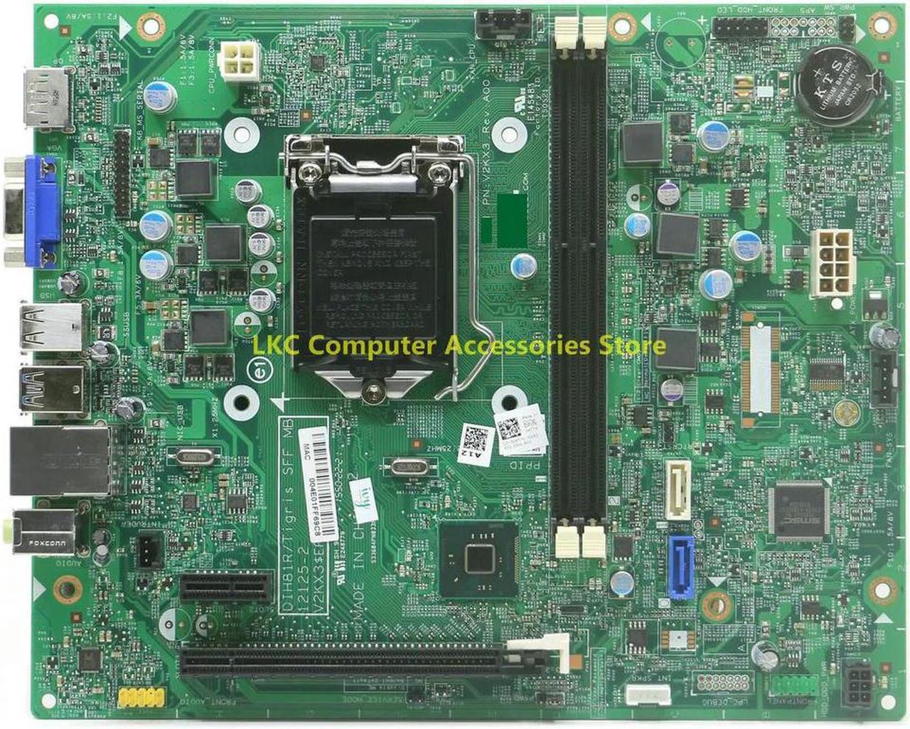 FOR Optiplex 3020SFF 3020 SFF Motherboard 04T7N 004T7N DIH81R 12125-2 V2KX3 LGA1150 Manufacturer Refurbishment Mainboard