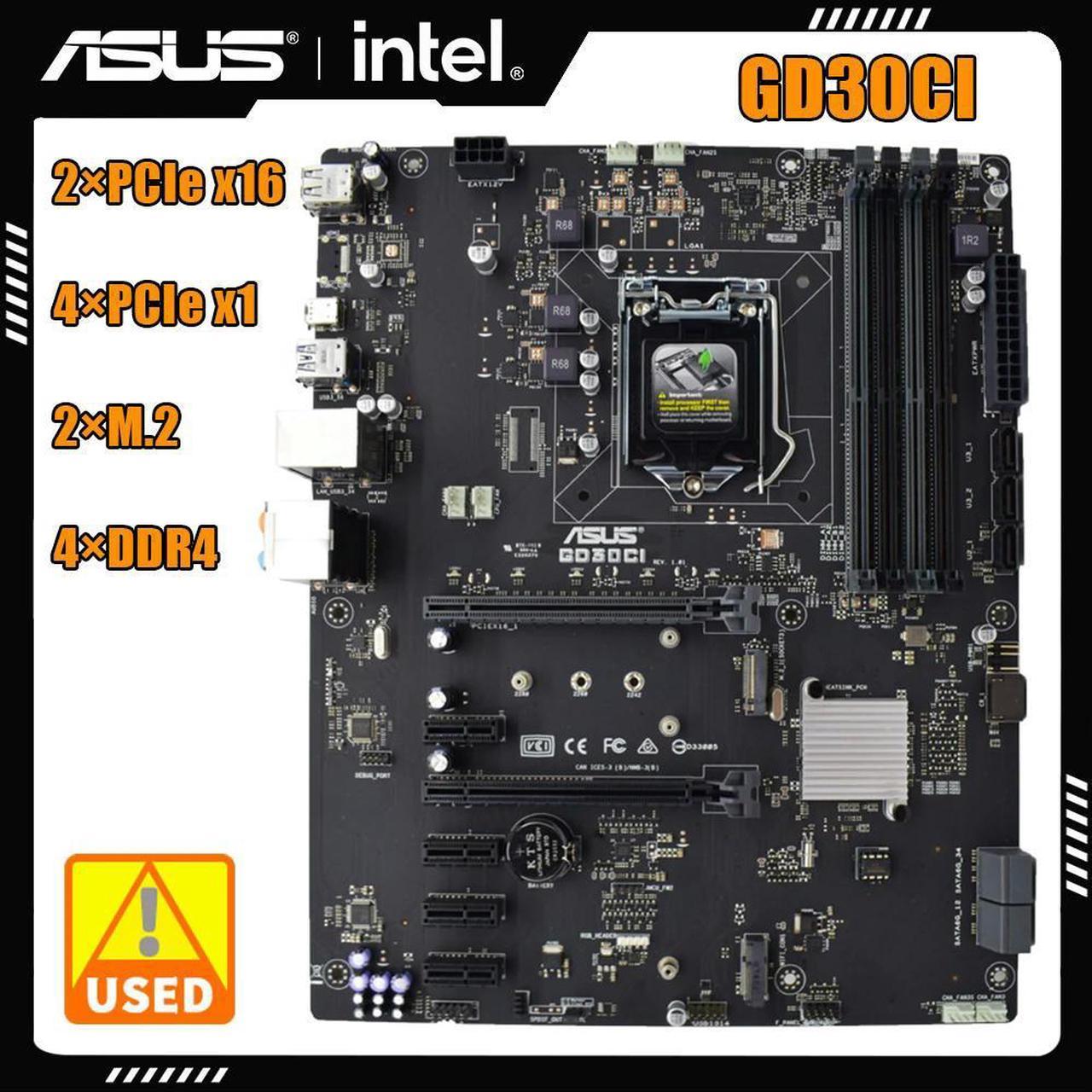 LGA 1151 Motherboard GD30CI Supports for Core i3 6100 6100T 6300 7100 i5 6400 6500 6600 7400 7500 7600 i7 6700K 7700K