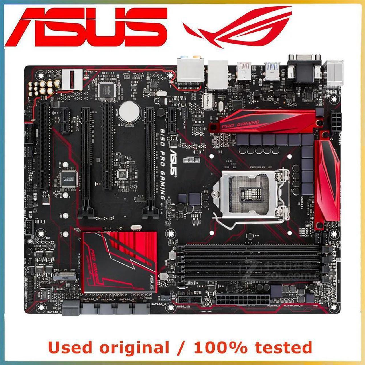 For B150 PRO GAMING Computer Motherboard LGA 1151 DDR4 64G For B150 Desktop Mainboard SATA III PCI-E 3.0 X16