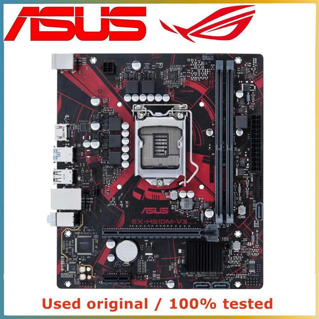 For H510M-V3 EX-H510M-V3 Computer Motherboard LGA 1200 DDR4 64G For H510 Desktop Mainboard M.2 NVME PCI-E 3.0 X16