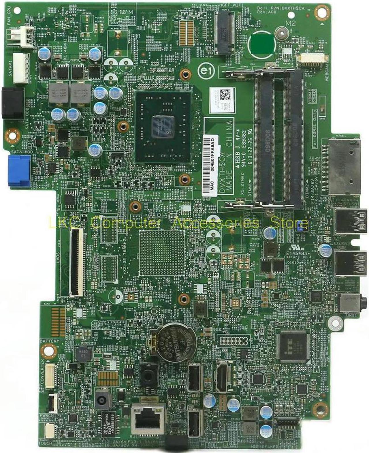 FOR Inspiron 3265 22-3265 AIO All-In-One Motherboard 53JT0 053JT0 CN-053JT0 14050-1 DVXTH Mainboard With E2-7110U CPU