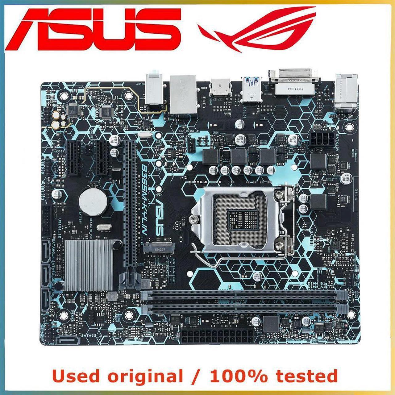 For B365M-KYLIN Computer Motherboard LGA 1151 DDR4 32G For B365 Desktop Mainboard SATA III PCI-E 3.0 X16