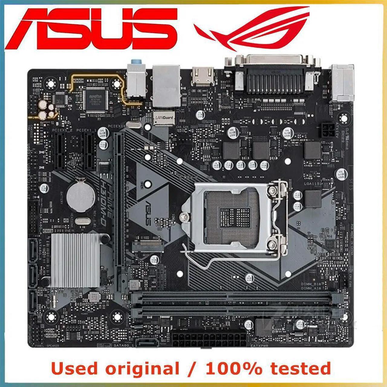 For PRIME H310M-D Computer Motherboard LGA 1151 DDR4 32GB For H310 Desktop Mainboard PCI-E 3.0 X16