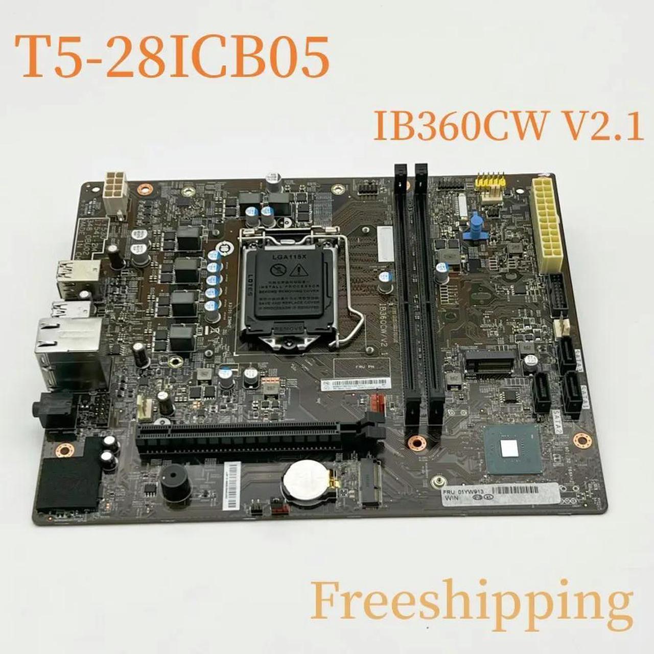 CN-0J8G6F For 5060 MT 5060 Tower Motherboard 17538-1 0J8G6F J8G6F PN:N1C1T LGA1151 DDR4 Mainboard 100% Tested Fully Work