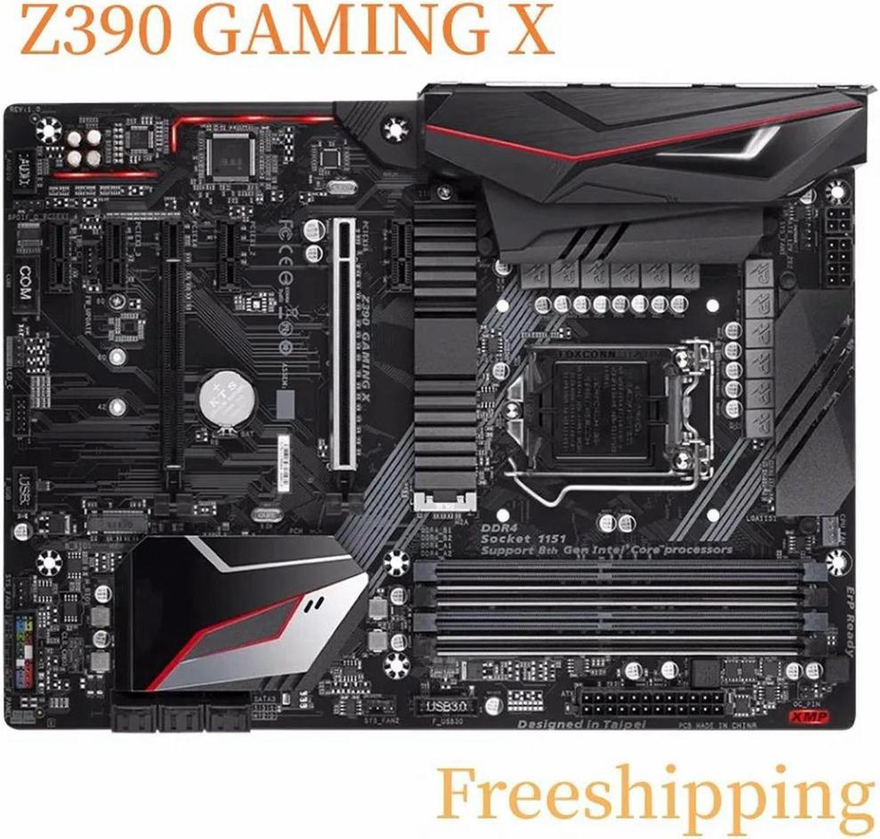 For Z390 GAMING X Motherboard 64GB LGA1151 DDR4 Mainboard 100% Tested Fully Work