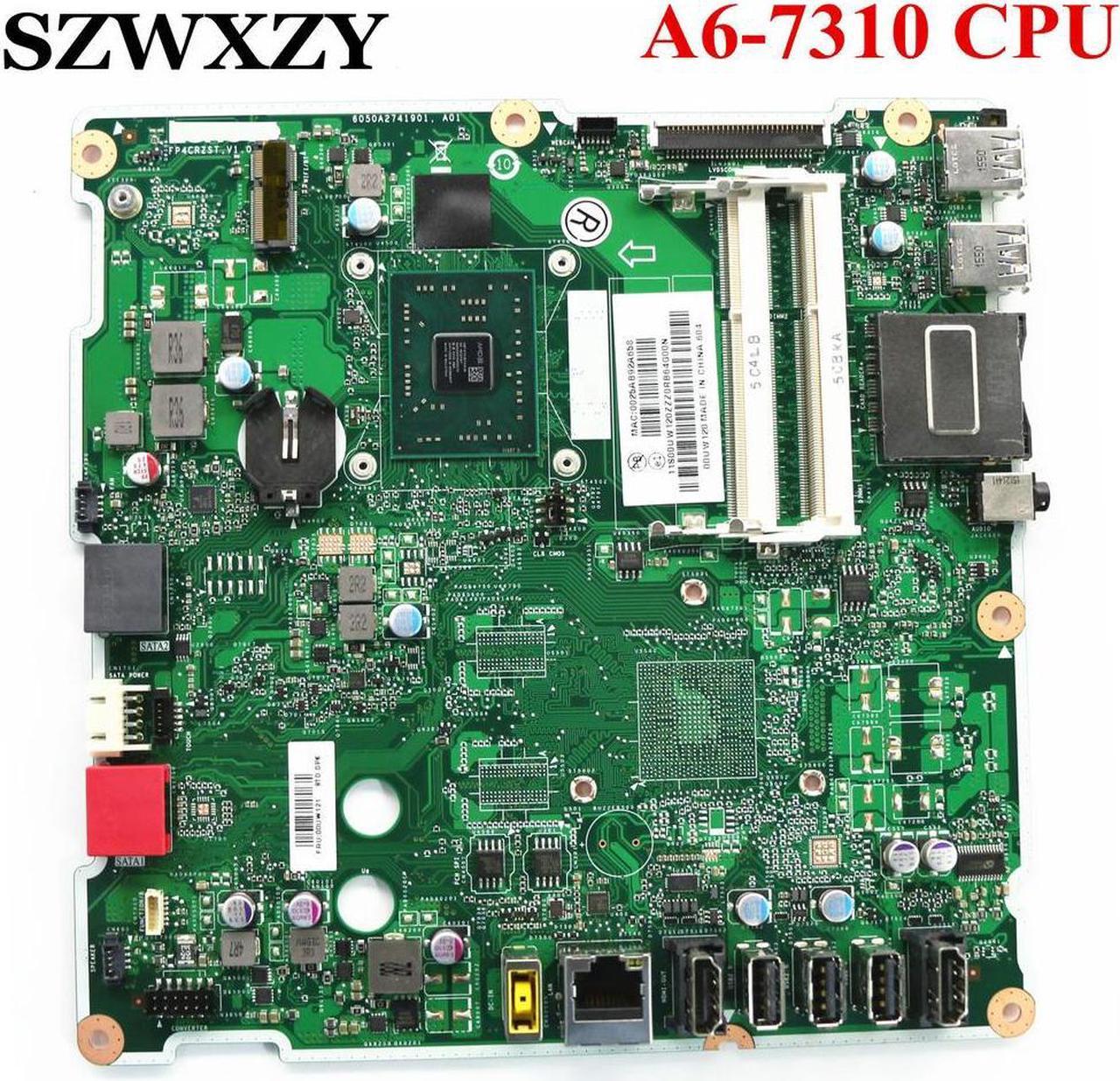 For Ideacentre 300-22ACL All-in-One Motherboard 00UW121 00UW120 A6-7310 CPU