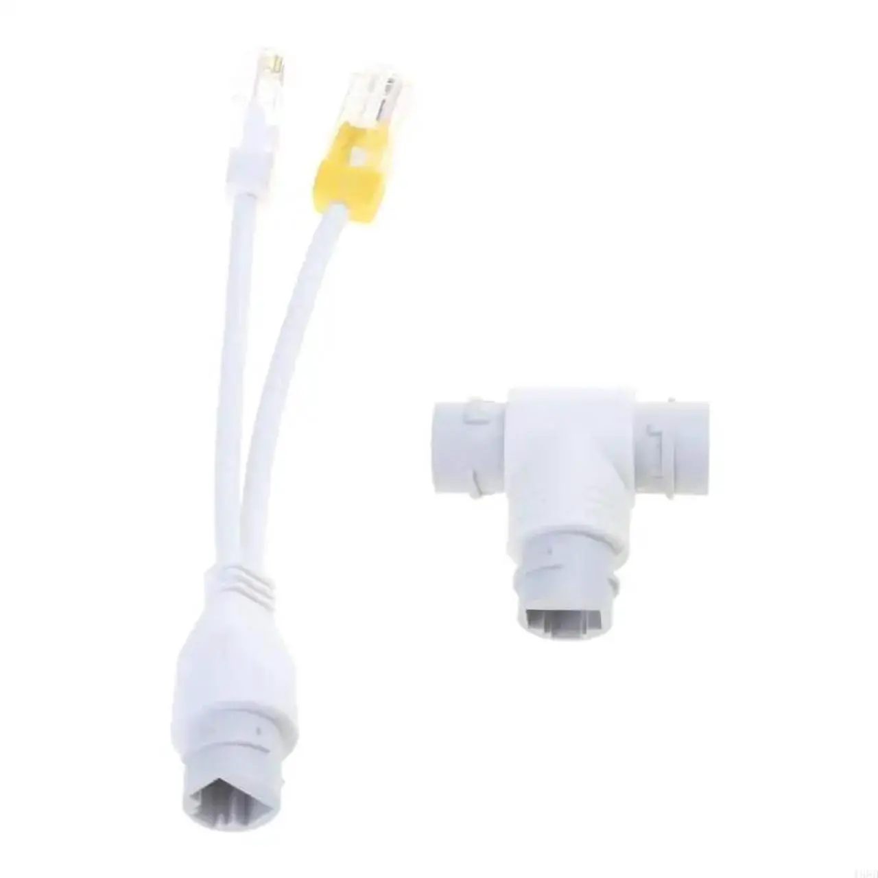 Alt view image 4 of 4 - 45BB 2-in-1 POE Splitter Three-way RJ45 Connector for Networks Monitoring System