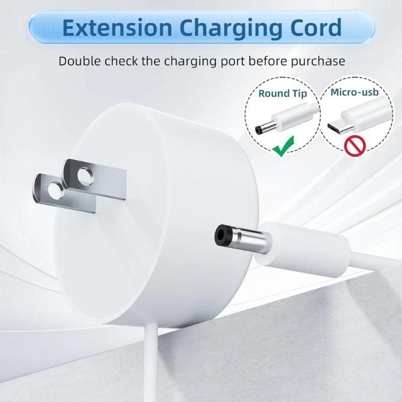 Alt view image 3 of 4 - For Google Home Hub/Nest Hub/Nest Mini Speakers Power Adapter 4V 1.10A 15W Charging Cord Line