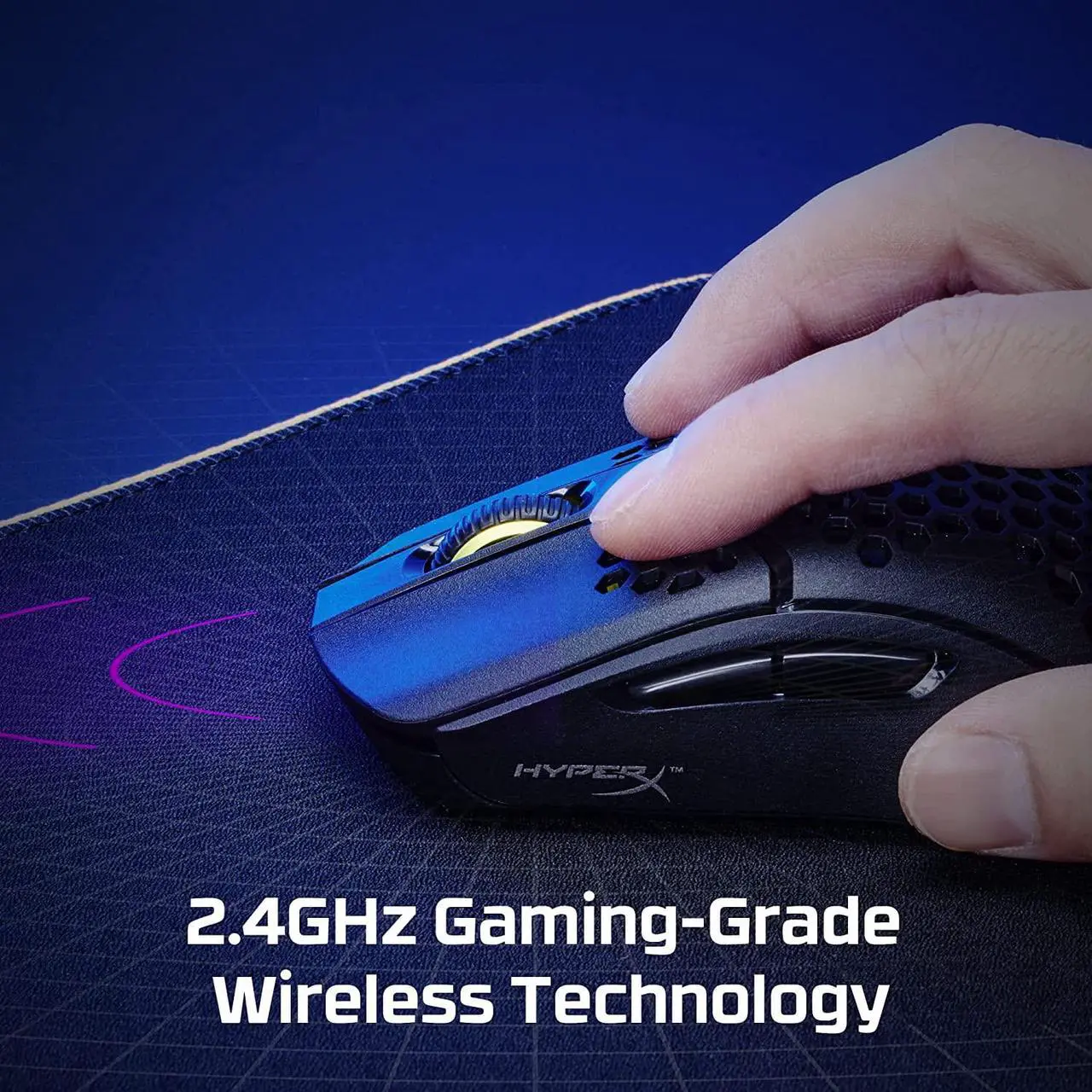 Alt view image 9 of 20 - HyperX Pulsefire Haste - Wireless Gaming Mouse (Black)