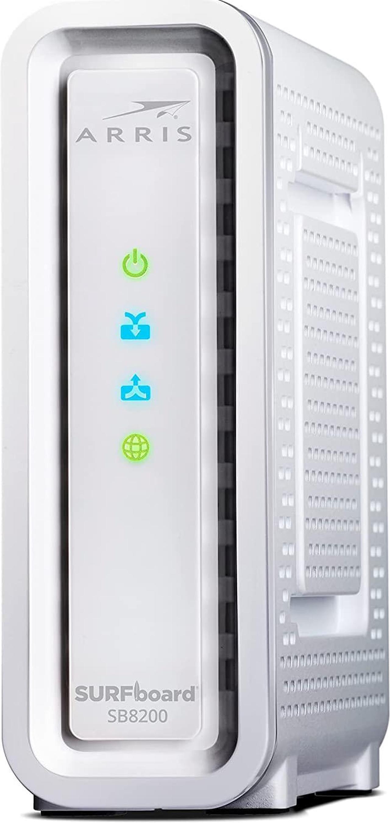 Alt view image 5 of 7 - ARRIS Surfboard mAX Pro W133 Tri-Band Mesh Wi-Fi 6 System & ARRIS Surfboard SB8200 DOCSIS 3.1 Cable Modem | Approved for Comcast Xfinity, Cox, Charter Spectrum, & More | Two 1 Gbps Ports
