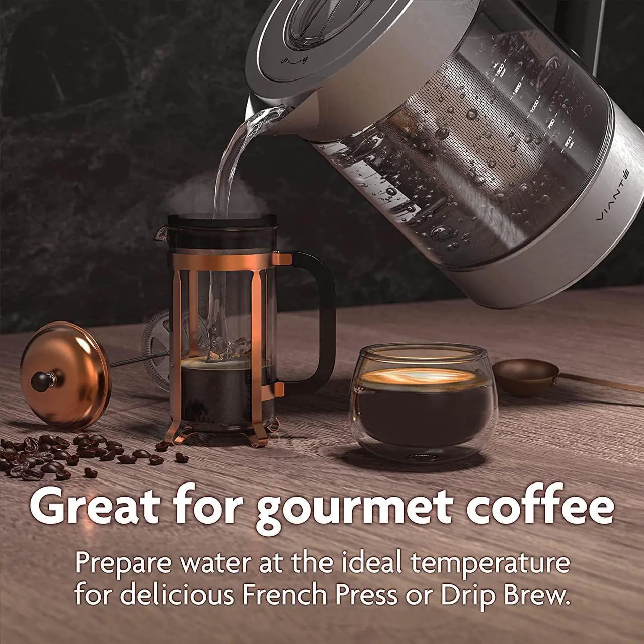 Vianté Electric Kettle - Thumbnail 4