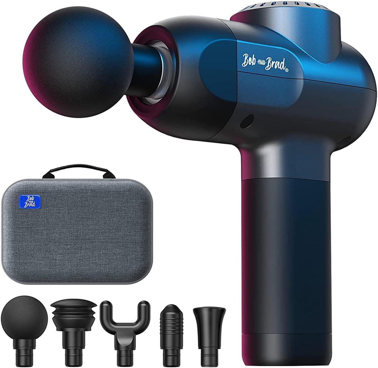 Main image of Bob and Brad Deep Tissue Percussion C2 Massage Gun (from original manufacturer with original package and accessories, providing one year warranty)