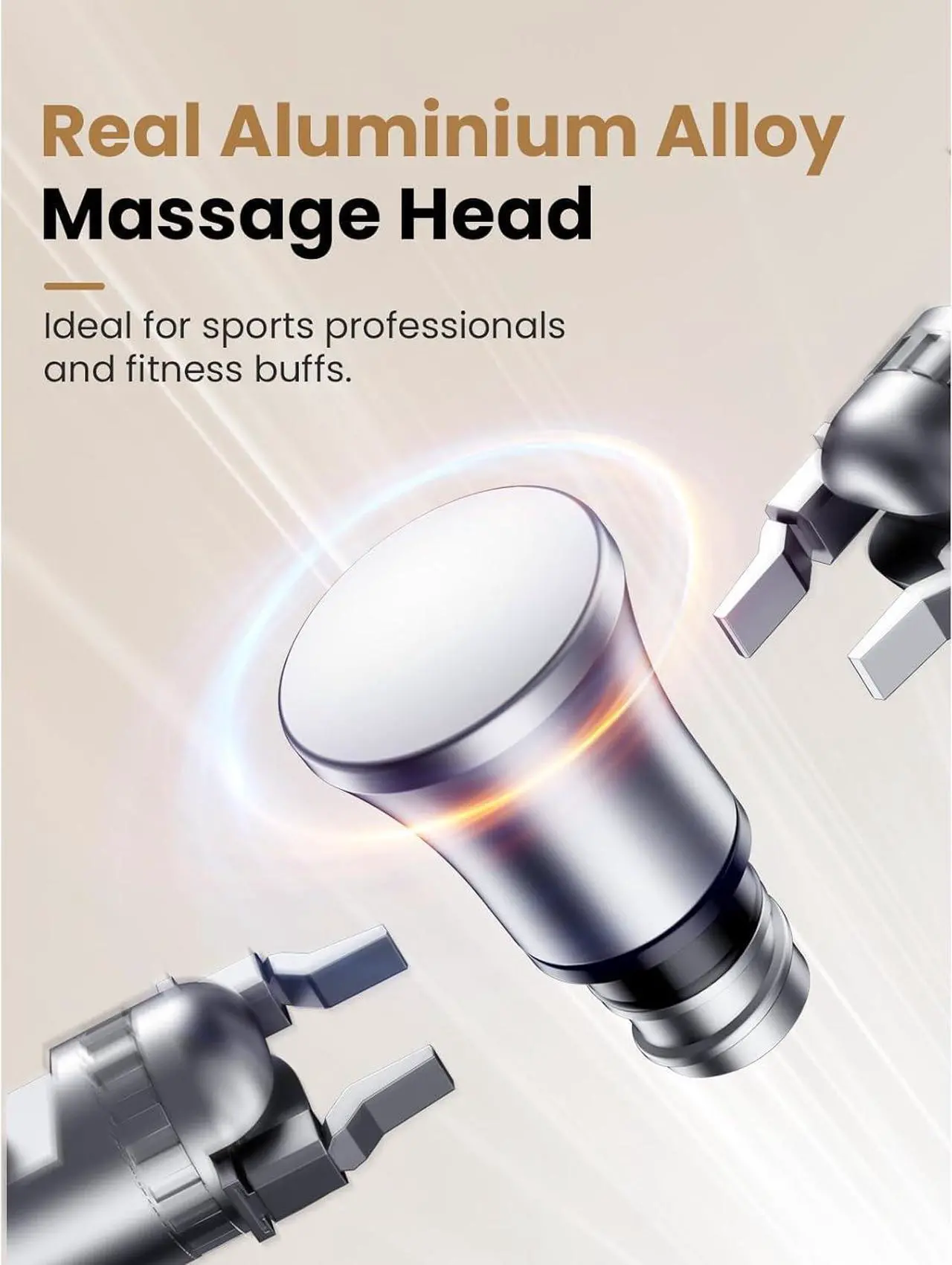 Alt view image 2 of 7 - BOB AND BRAD D6 Pro Max Massage Gun with Metal Head,Deep Tissue Professional Muscle Massager Percussion with 16mm Amplitude, Quiet Electric Handheld Massager for Athletes,FSA and HSA Eligible
