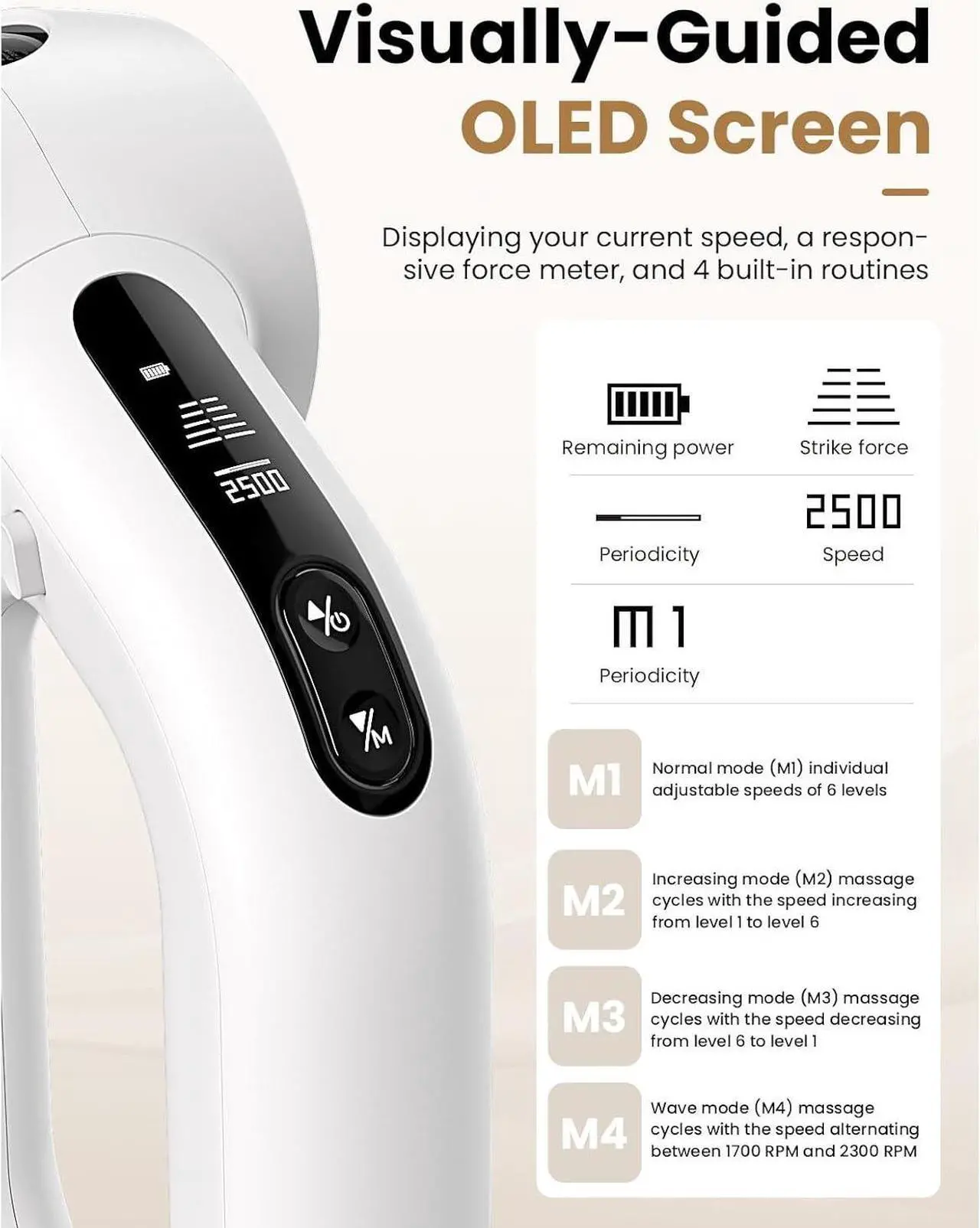 Alt view image 6 of 7 - BOB AND BRAD D6 Pro Max Massage Gun with Metal Head,Deep Tissue Professional Muscle Massager Percussion with 16mm Amplitude, Quiet Electric Handheld Massager for Athletes,FSA and HSA Eligible