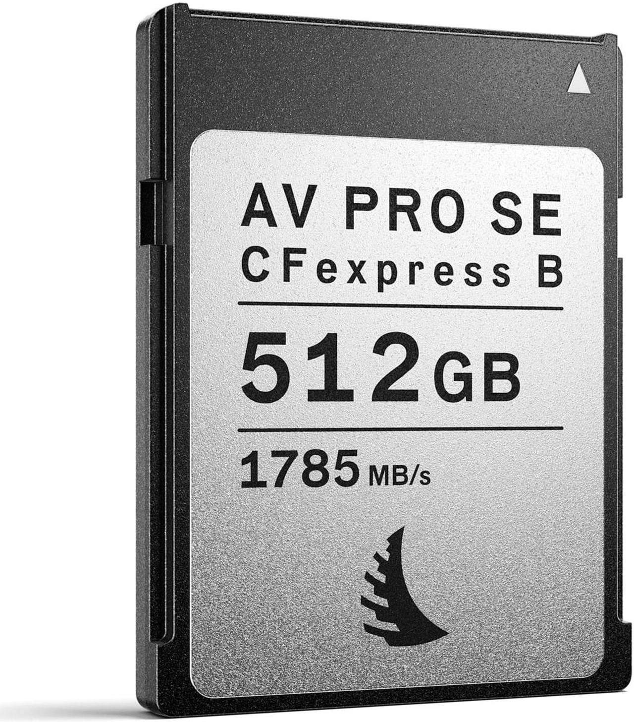 Angelbird AV PRO CFexpress SE - CFexpress Type B - 512 GB - CFexpress Card - for 8K RAW - for Photo and Video