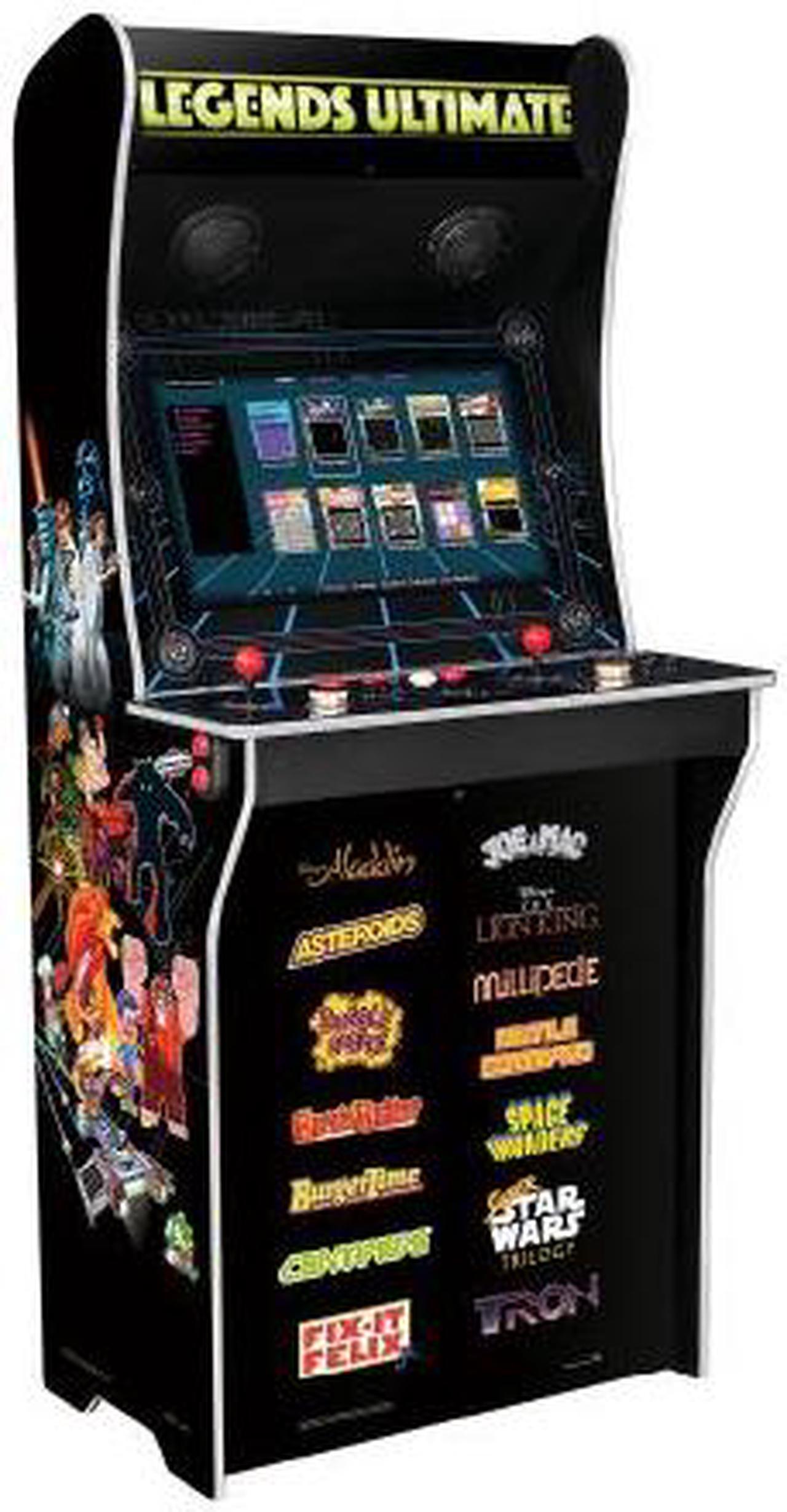 Main image of Legends Ultimate Arcade, Full Size Game Machine, Home Arcade, Classic Retro Video Games, Over 300 Licensed Arcade and Console Games, Action Fighting Puzzle Sports & More, WiFi, HDMI, Bluetooth