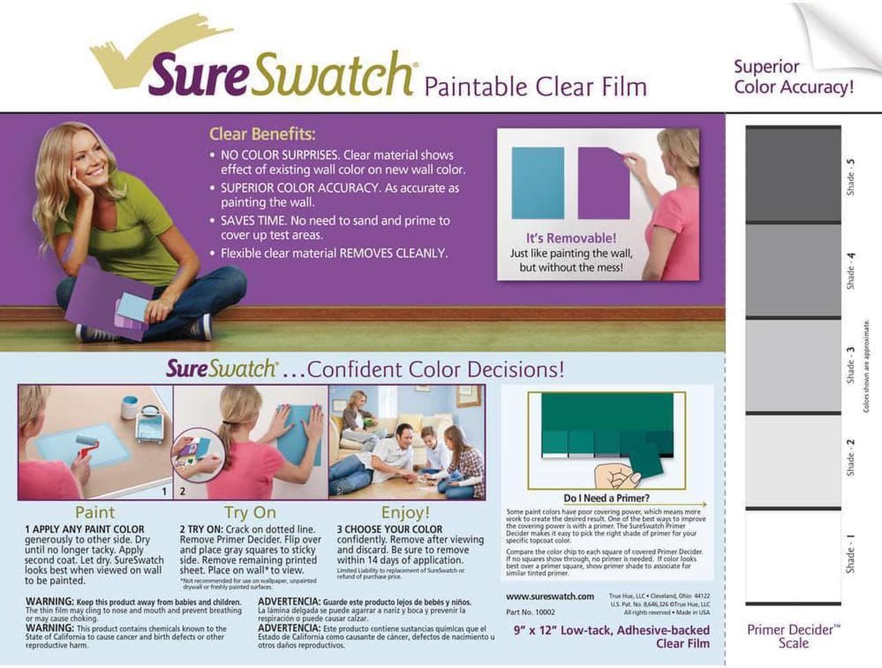 Main image of 9 In. X 12. In Peel And Stick Paint Samples (3-Pack)