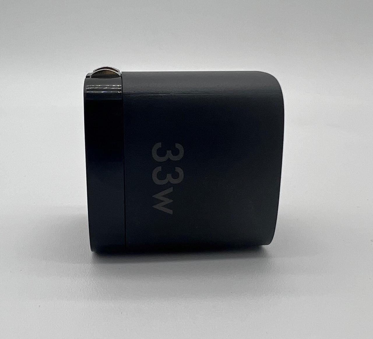 Alt view image 4 of 6 - Jaspertronics USB C 33W Charger, 2 Port Compact Charger with Foldable Plug for iPhone 15/15 Plus/15 Pro/15 Pro Max/14/13, Pixel, Galaxy, iPad/iPad Mini and More!