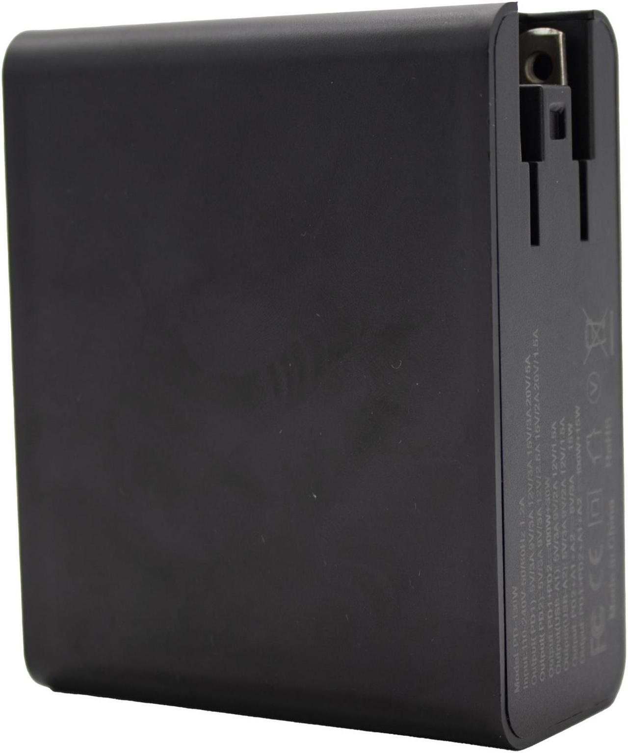 Alt view image 4 of 6 - Jaspertronics 130W USB-C Fast Charger - 4 Port Power Adapter for Laptops & Devices, High-Speed Charging, Intelligent Power Allocation, Compact & Portable, Ideal for Home, Office & Travel Use