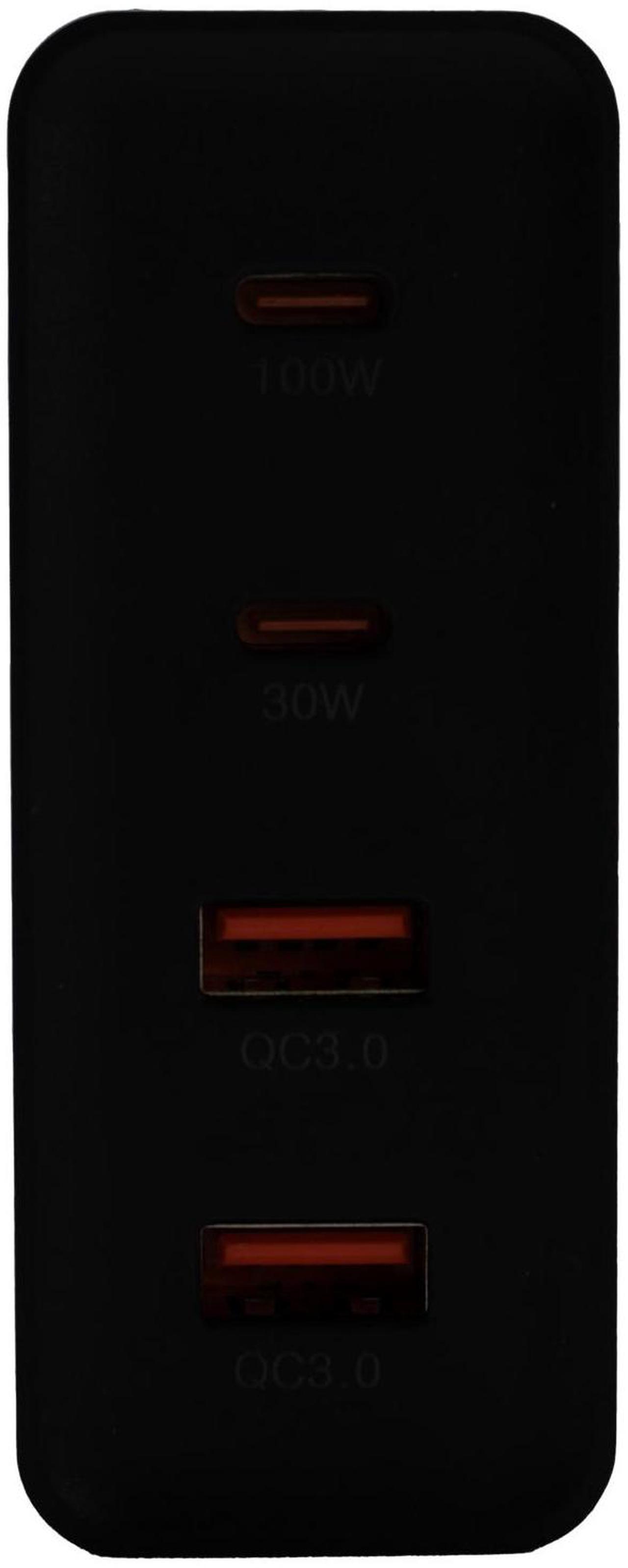 Alt view image 6 of 6 - Jaspertronics 130W USB-C Fast Charger - 4 Port Power Adapter for Laptops & Devices, High-Speed Charging, Intelligent Power Allocation, Compact & Portable, Ideal for Home, Office & Travel Use