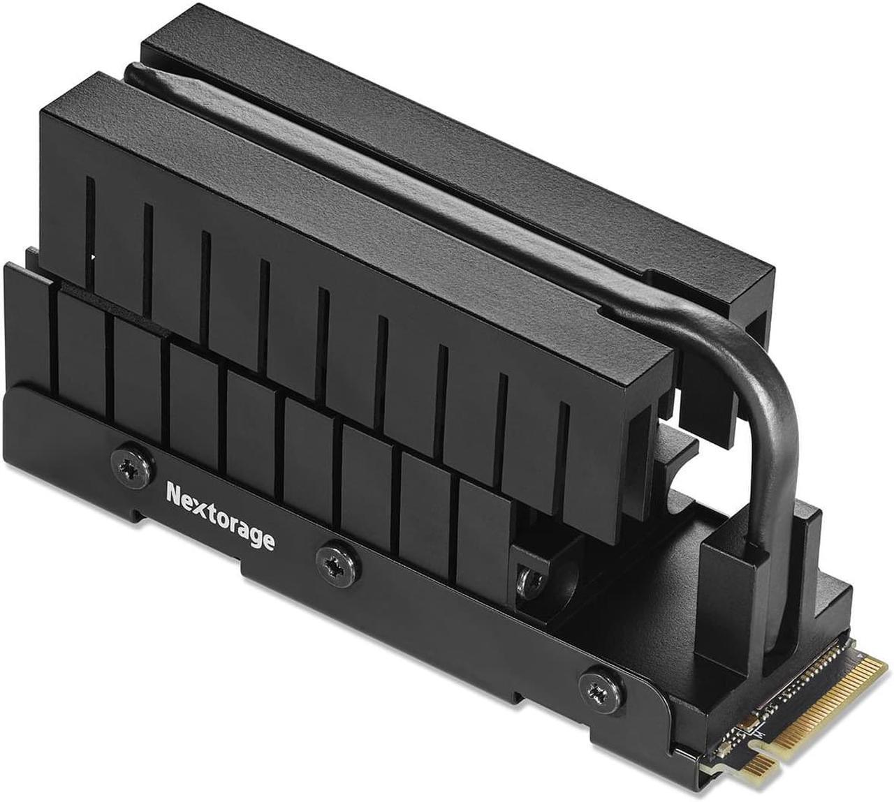 Main image of Nextorage X series 1TB NVMe2.0 M.2 2280 SSD PCIe Gen5x4 with Heatsink 3D TLC 700TBW with Maximum Transfer Speed Read 11,700MB/s Write 9,500MB/s