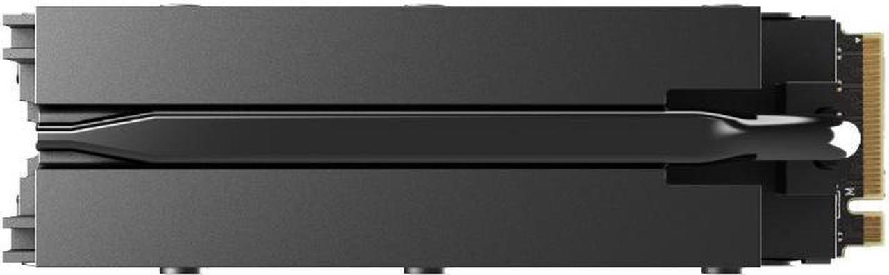 Alt view image 4 of 7 - Nextorage X series 1TB NVMe2.0 M.2 2280 SSD PCIe Gen5x4 with Heatsink 3D TLC 700TBW with Maximum Transfer Speed Read 11,700MB/s Write 9,500MB/s