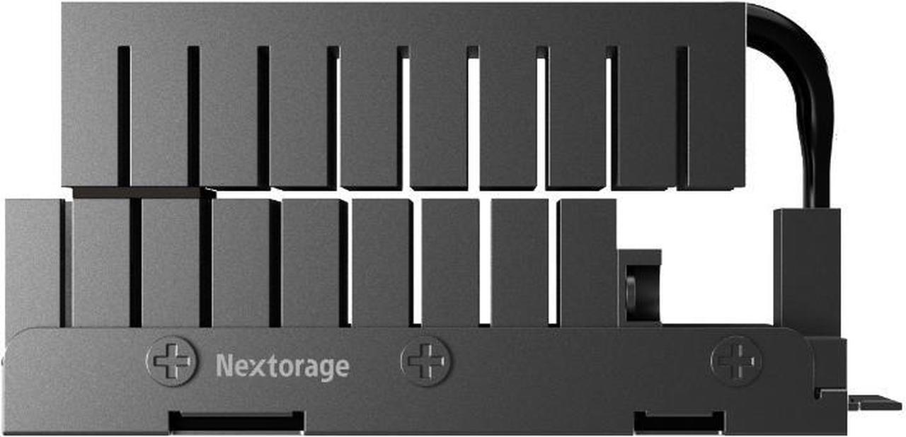 Alt view image 3 of 7 - Nextorage X series 1TB NVMe2.0 M.2 2280 SSD PCIe Gen5x4 with Heatsink 3D TLC 700TBW with Maximum Transfer Speed Read 11,700MB/s Write 9,500MB/s