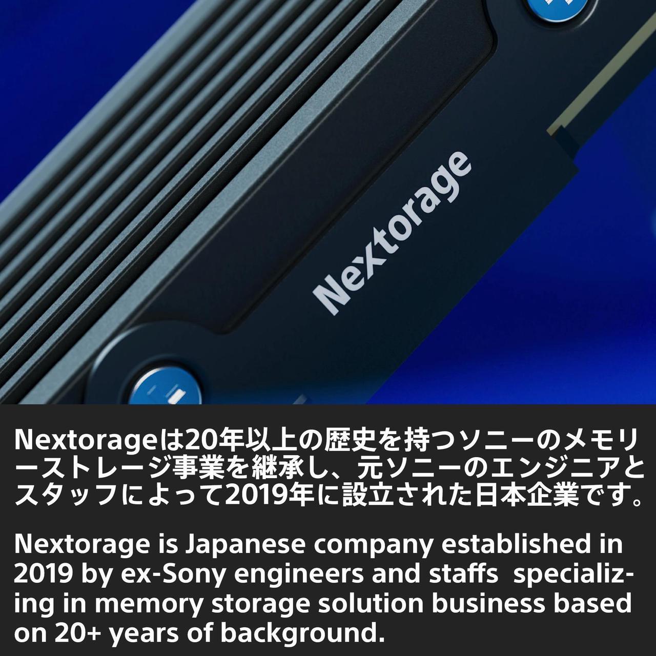 Alt view image 5 of 7 - Nextorage 1TB Internal SSD compatible with PS5/PS5 slim/PS5 Pro and PC M.2 2280 with Heatsink PCIe Gen4.0 NVMe NEM-PAB1TB/N SYM Maximum Transfer Rate Read: 7400MB/s, Write: 6100MB/s Solid State Drive