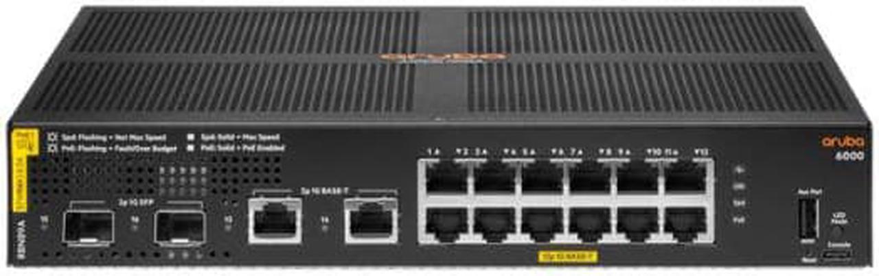 R8N89A - The Aruba CX 6000 Switch Series is modern family of entry level access switches ideal for branch offices