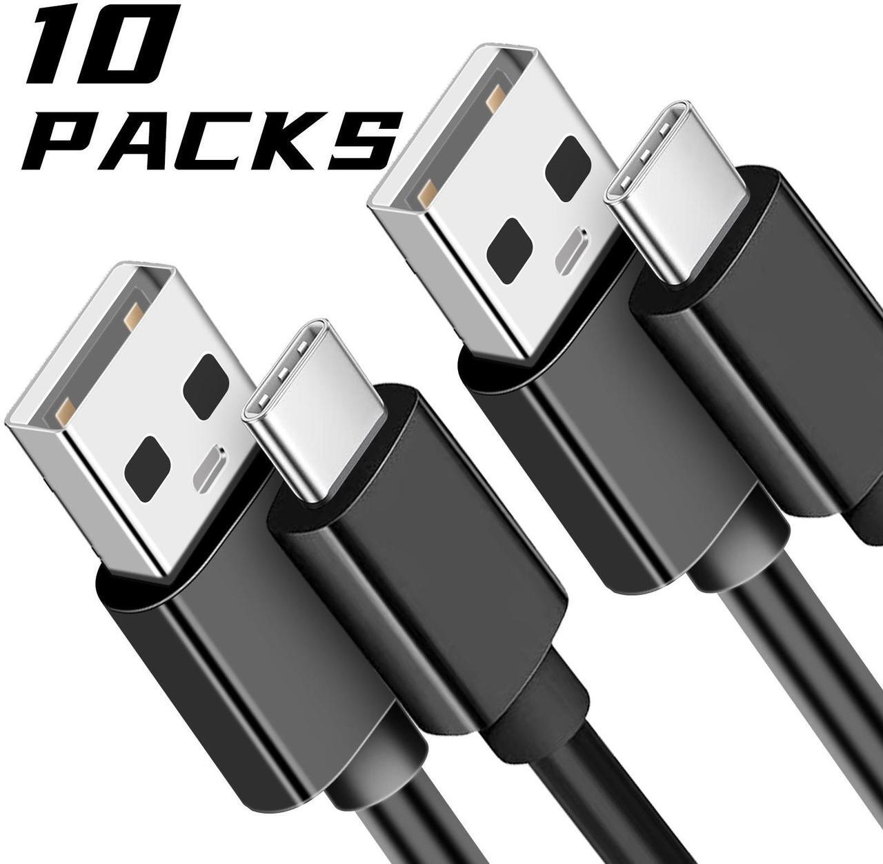 Main image of 10 Pack USB C Cable 3ft 10 Pack USB C Charger Cable, USB A to USB C Charging Cable USB Type C Fast Charge Cord