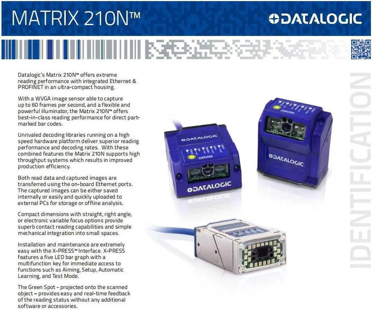 Alt view image 5 of 6 - ONE Matrix210N 235-111 Datalogic Matrix 210N 235-111 NEW