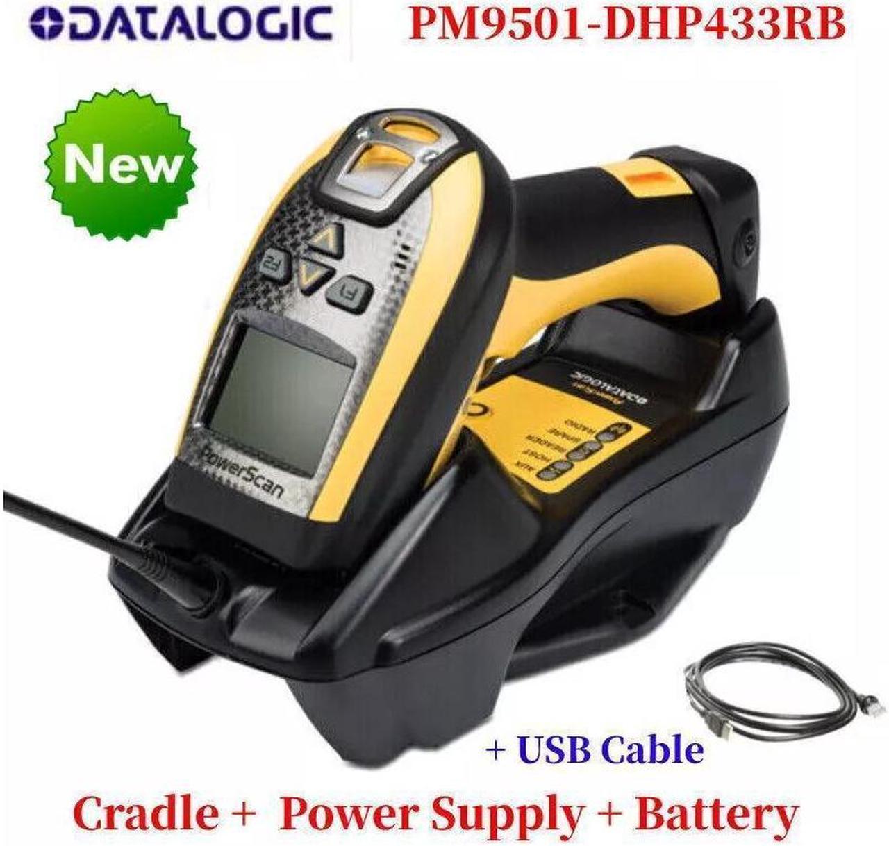 GravaStar   PM9501-DHP433RB PowerScan PM9501 433MHz Wireless 2D Barcode Scanner