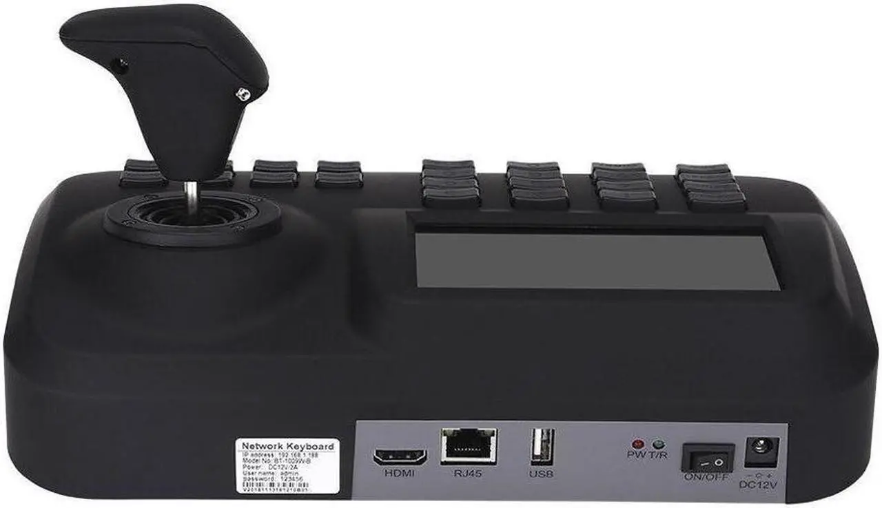 Alt view image 2 of 6 - 5" PTZ Keyboard Controller Joystick CCTV Security Speed For IP Camera