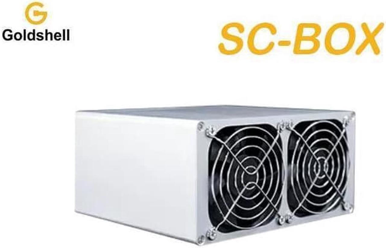 Goldshell SC-BOX 900Gh/s SC Miner ( Without PSU ) , Small and Slient Machine for Home Mining