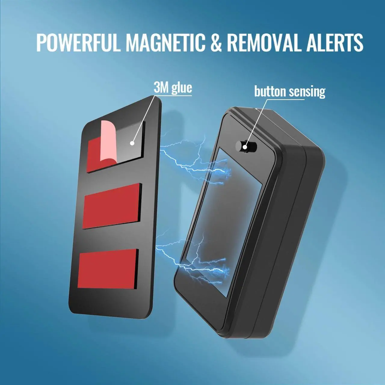 Alt view image 6 of 7 - Jimi LL301 4G Magnetic GPS Tracker With Temperature Sensor 10000mAh Battery Real-Time Tracking Voice Monitoring Locator For Cars