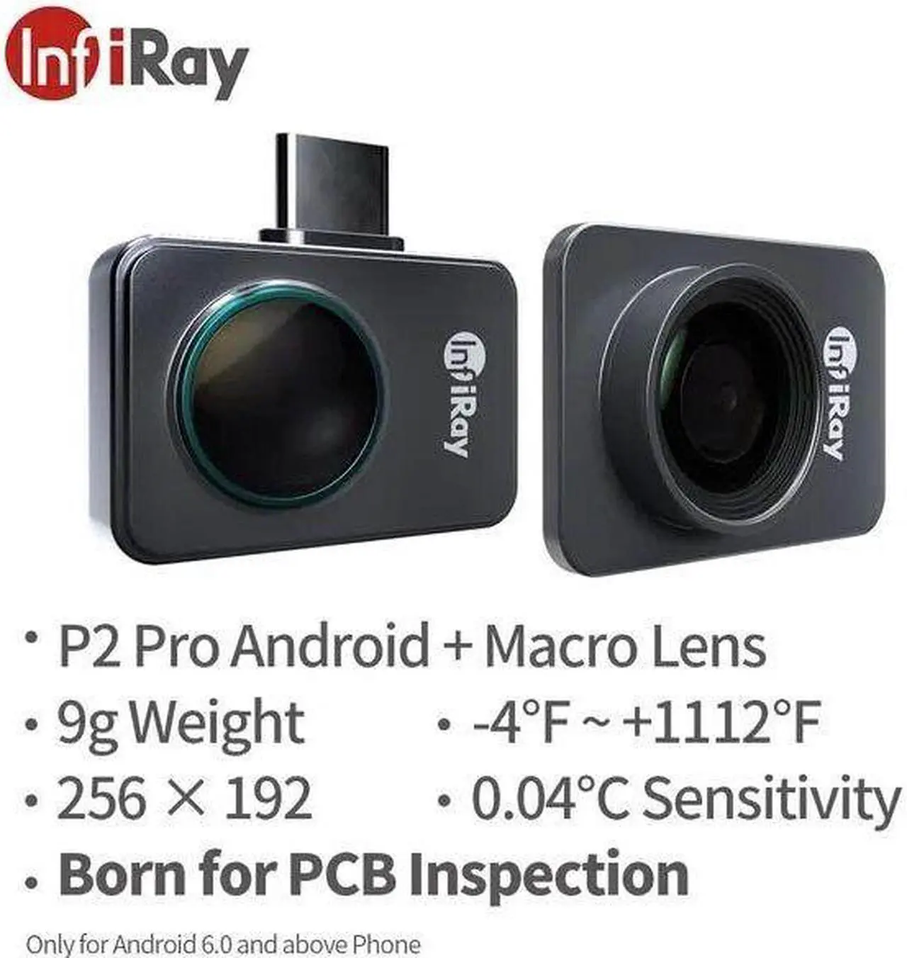 Main image of P2 Pro InfiRay Xinfrared Thermal IR Camera Imager Night Vision Infrared Imaging for Type C