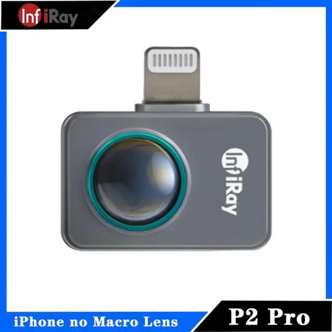 Main image of InfiRay P2 Pro Thermal Camera for iPhone iOS  Thermographic Camera Infrared Vision Thermal Imager Without handle bracket ( iPhone no Lens)  IOS