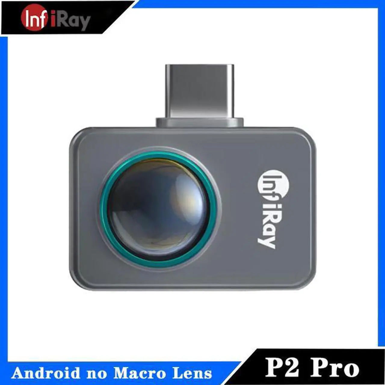 Main image of InfiRay P2 Pro Thermal Camera for Android USB Type C Thermographic Camera Infrared Vision Thermal Imager Without handle bracket(Android no Lens)  Type-C