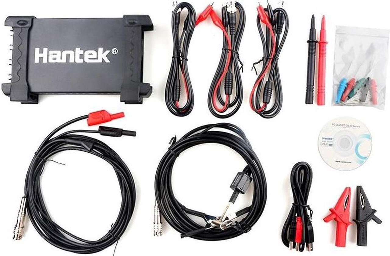 Main image of Hantek Official 6022BE Laptop PC USB Digital Storage Virtual Oscilloscope 2 Channels 20Mhz Handheld Portable Osciloscopio