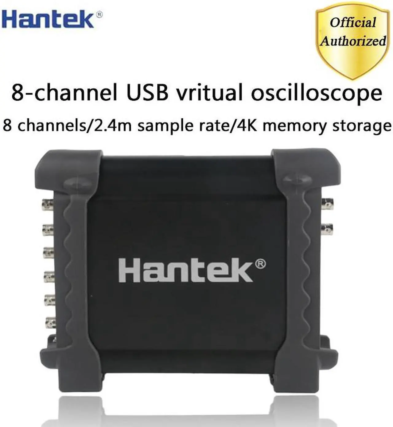 Alt view image 3 of 7 - Hantek 1008C 8 Channels Oscilloscope Vehicle Testing Automotive Diagnostic Equipment USB Automotive Oscilloscope