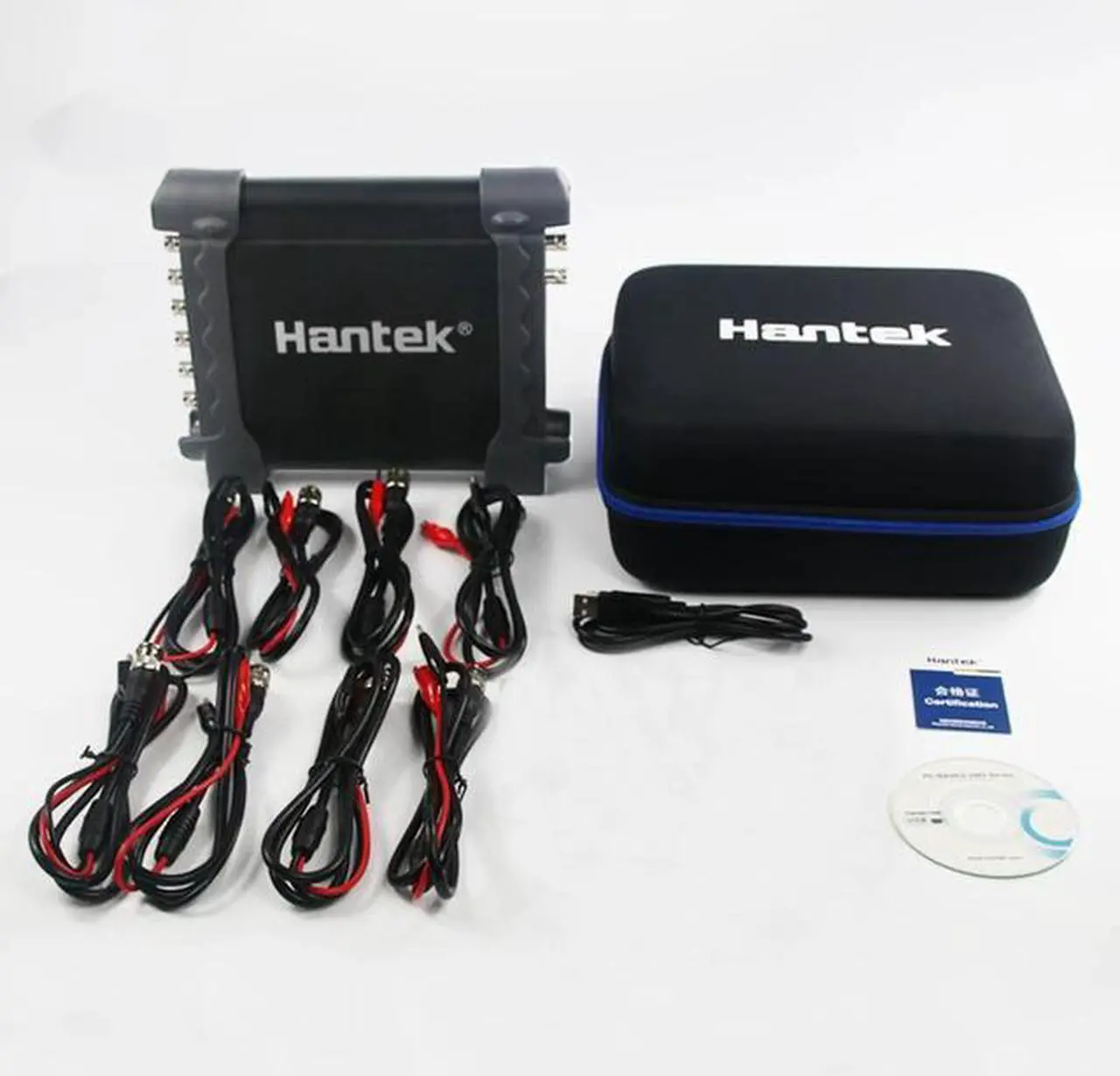 Alt view image 5 of 7 - Hantek 1008C 8 Channels Oscilloscope Vehicle Testing Automotive Diagnostic Equipment USB Automotive Oscilloscope