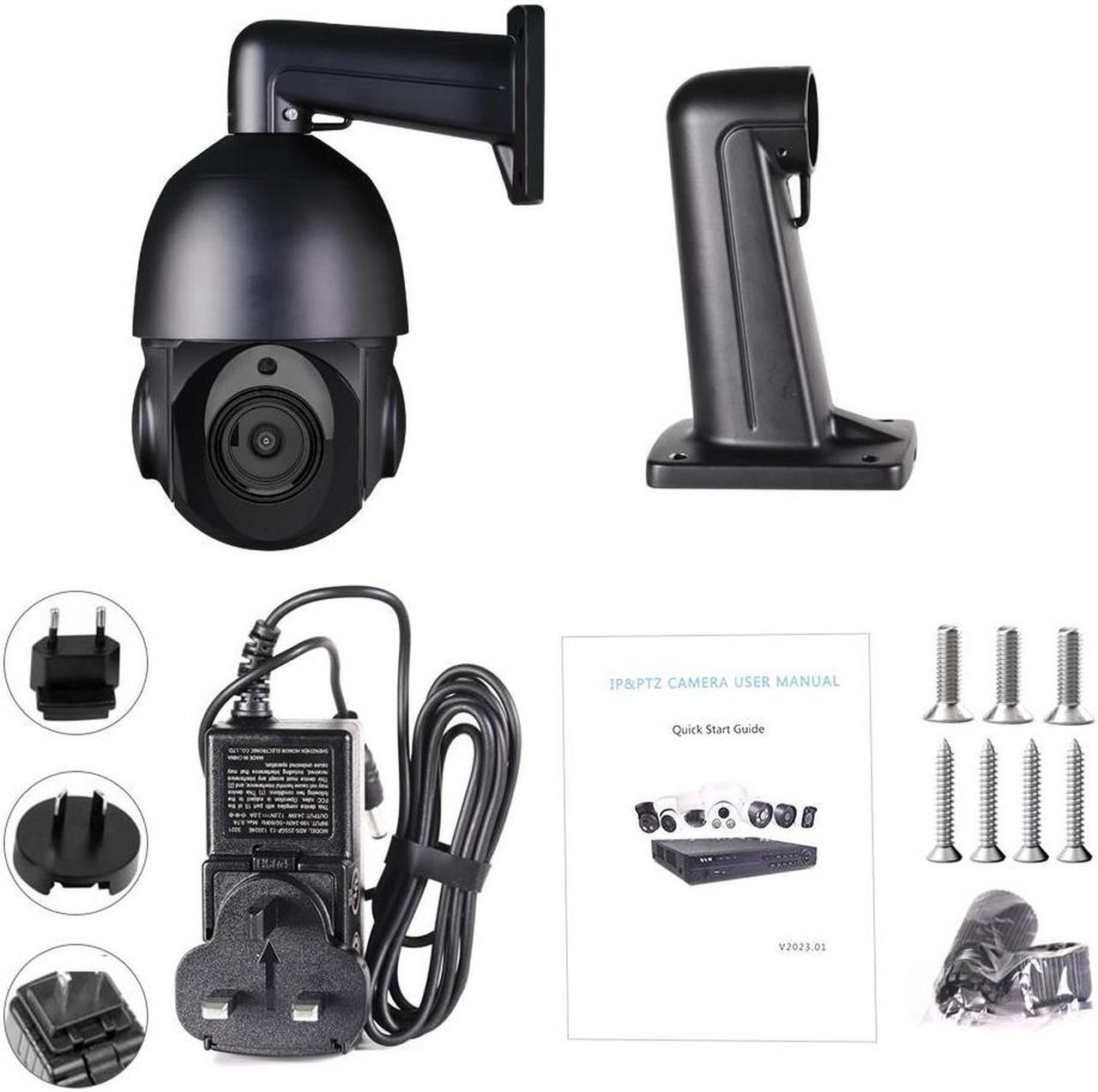 Alt view image 6 of 7 - 4K 8MP POE IP Speed Dome PTZ Camera 36x Zoom Mic&Speaker Human Auto Tracking